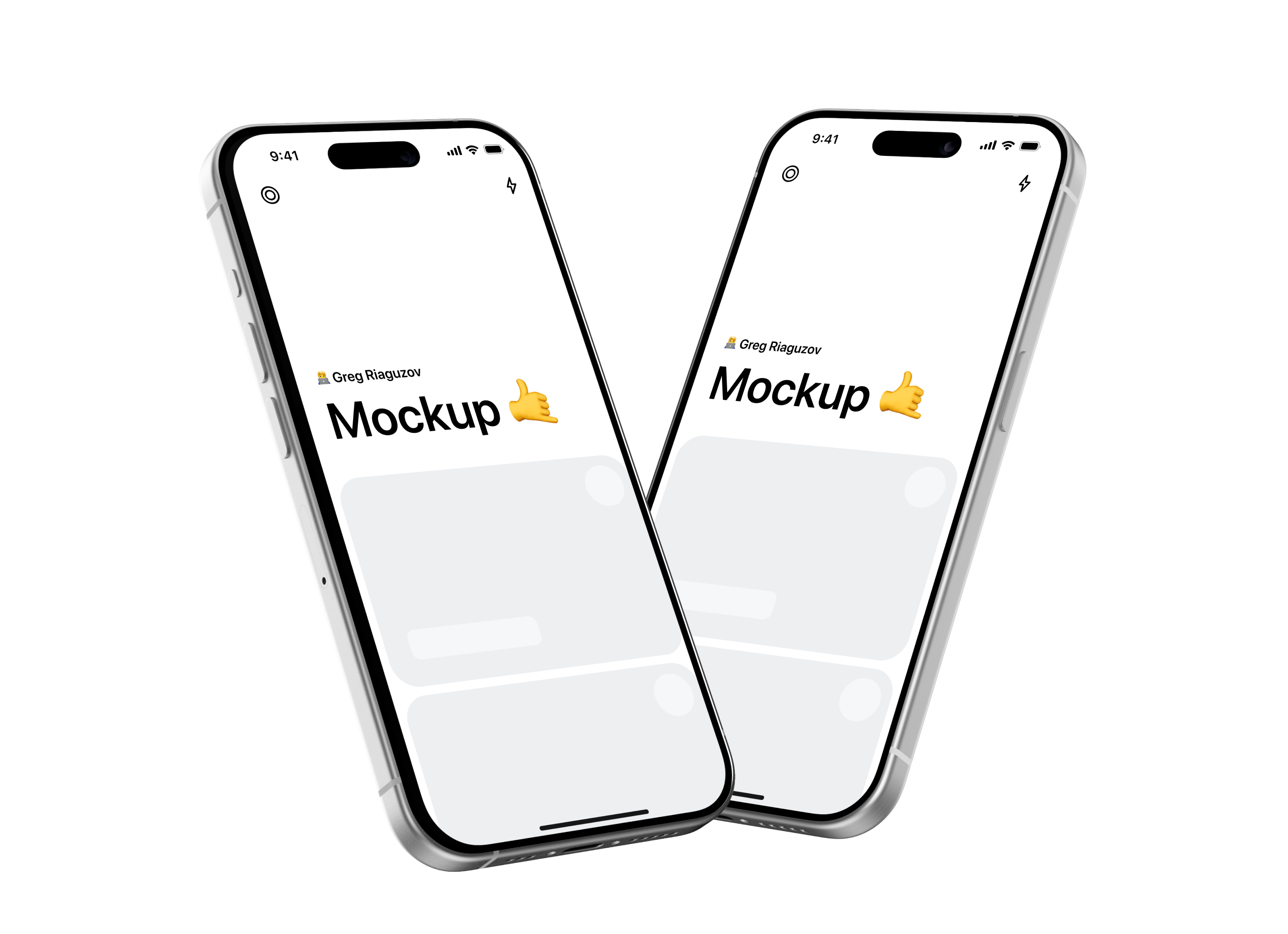 Mobile App Mockup